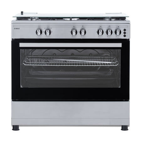 Aragaz Pe Gaz Samus, 5 Arzatoare, 92l , Aprindere Electrica,  90cm