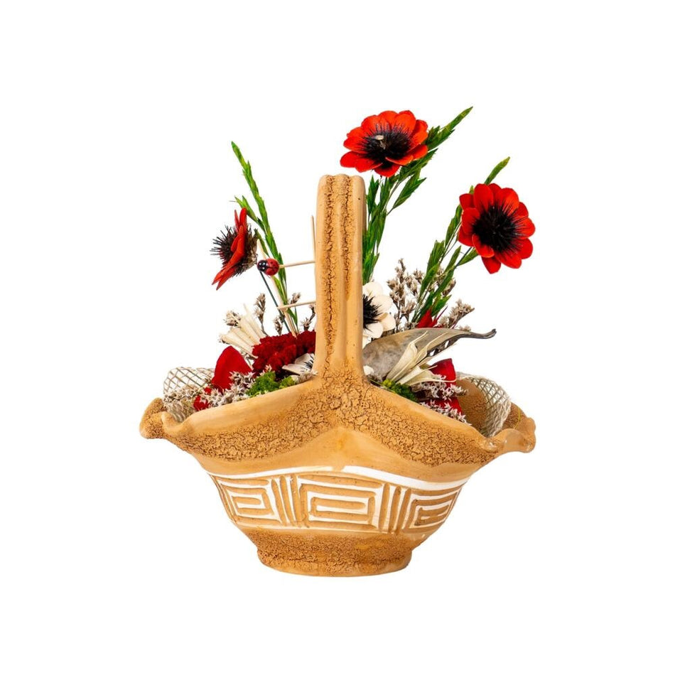 Decor Floare Cos Mijlociu