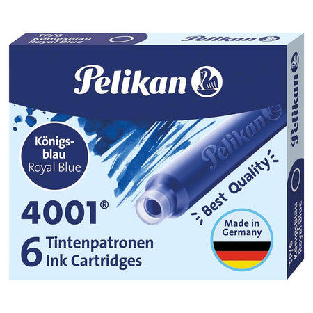 Cartușe cerneală mici set 6 bucăți pentru stilou Pelikan B-4001P6