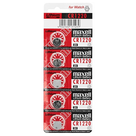 Baterie CR1220 3V, blister 5 bucăți Vipow BAT0100