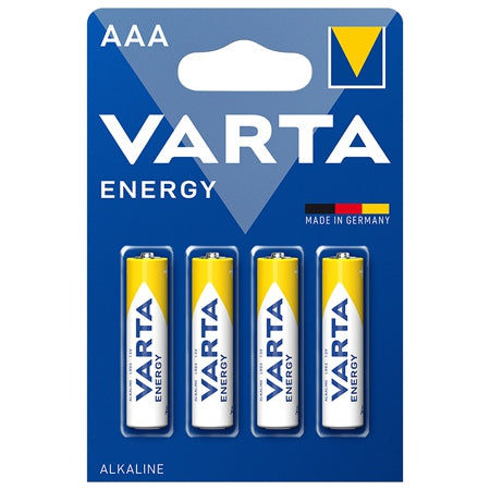 Baterie alcalină AAA Energy LR03, 4 bucăți, 1.5 V, Varta BAT0231