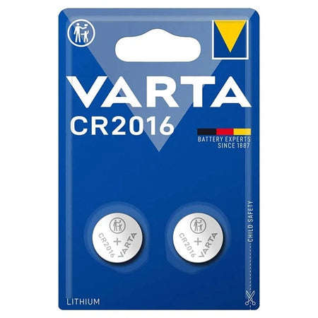Baterie litiu CR2016, 3V, blister 2 bucăți Varta BAT0240
