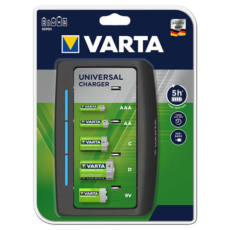 Încărcător universal Varta pentru acumulatori AA, AAA, C, D și 9V Varta BAT0261