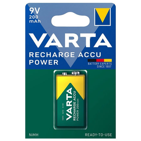 Acumulator 9V 200 mAh nichel-hidrură Varta BAT0268