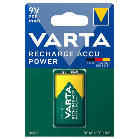 Acumulator 9V 200 mAh nichel-hidrură Varta BAT0268