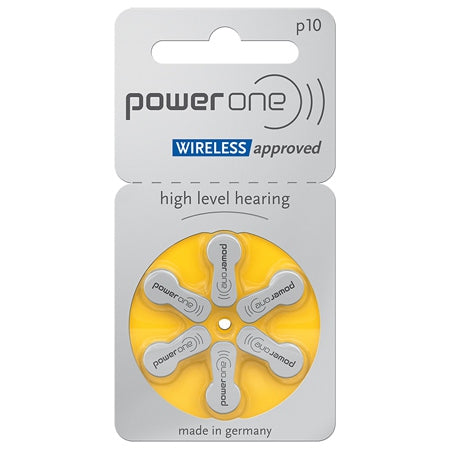 Baterii auditive Power One P10, set 6, zinc-aer, 1.45 V Varta BAT0275