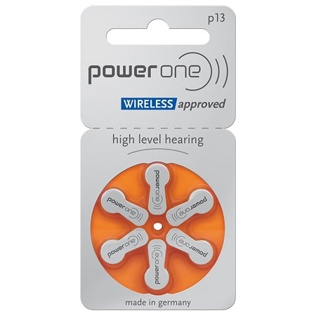 Baterii auditive Power One tip 13, zinc-aer, 1.45 V, pachet 6 bucăți Varta BAT0276