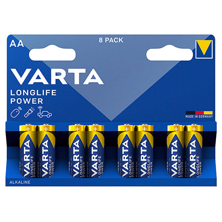 Baterie alcalină Longlife Power LR06 AA 8 buc Varta BAT0280