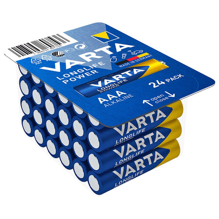 Baterie alcalină AAA Longlife Power, 24 buc, 1.5 V Varta BAT0290