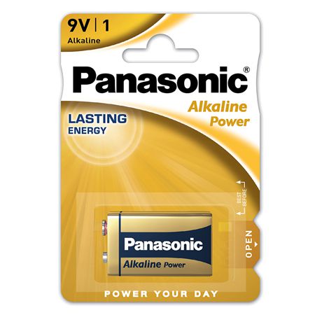 Baterie alcalină 9V Panasonic Bronze LR BAT0295 Panasonic BAT0295