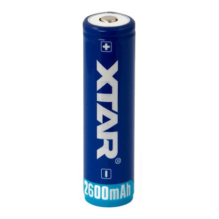 Acumulator 18650 cu terminal 3.7 V Li-Ion 2600 mAh XTAR BAT0655
