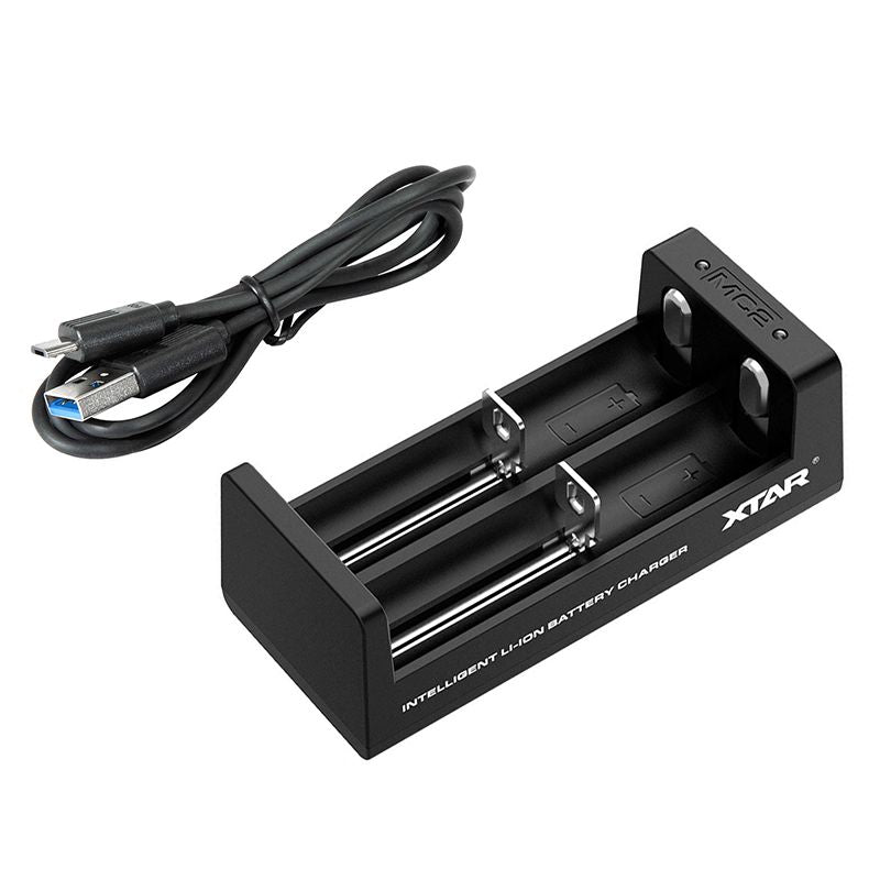 Încărcător portabil Li-Ion 2×18650 XTAR MC2 BAT1144