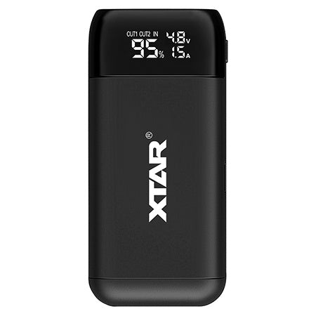 Încărcător profesional Li-Ion cu procesor, power bank, USB Tip C, XTAR BAT1147