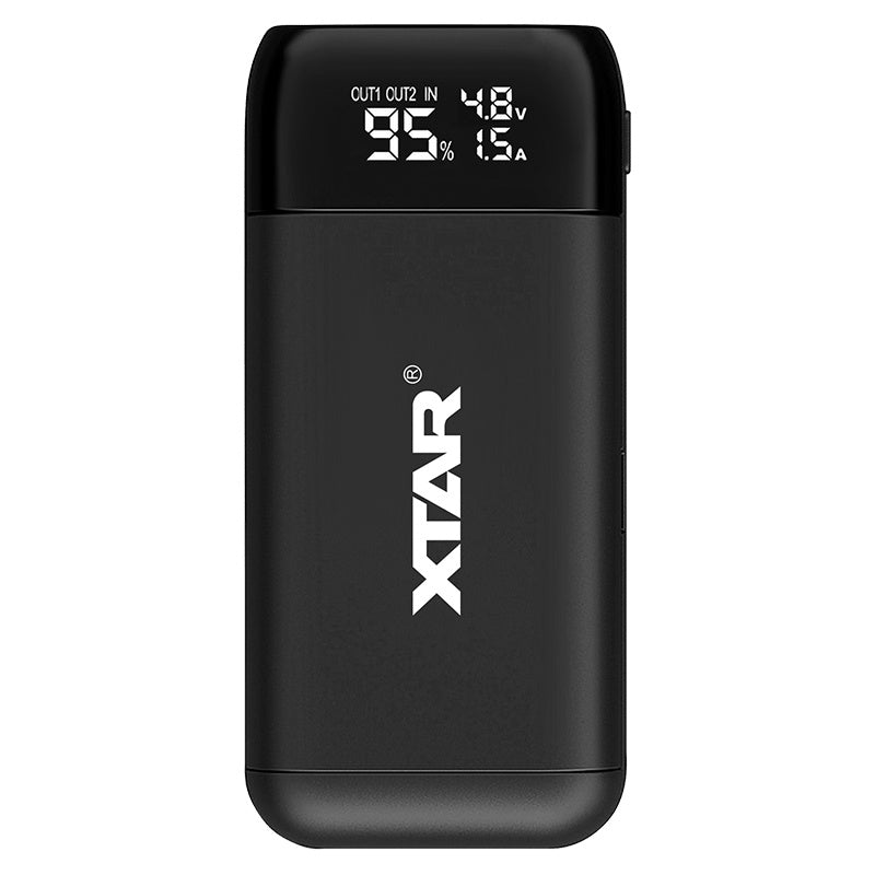 Încărcător profesional Li-Ion cu procesor, power bank, USB Tip C, XTAR BAT1147