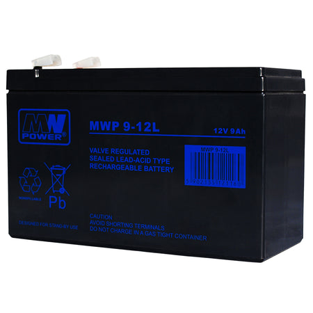 Acumulator staționar AGM VRLA 12 V 9 Ah seria MWP BAT12V9MWP