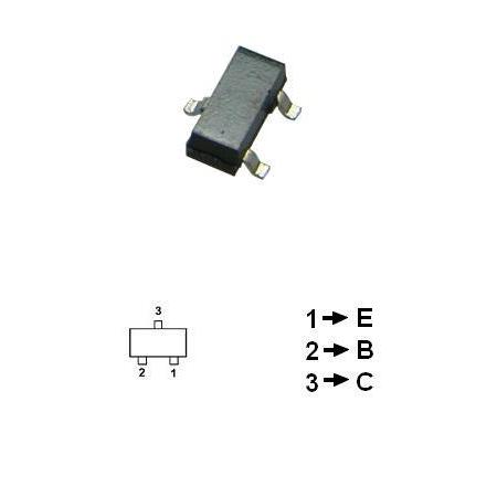 Tranzistor SMD NPN de semnal mic BC847A