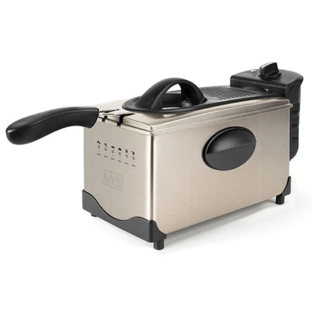 Friteuză cu ulei, 2100 W, 3 L, piese detasabile, filtru anti-miros Black&Decker BD-BXDF2100E