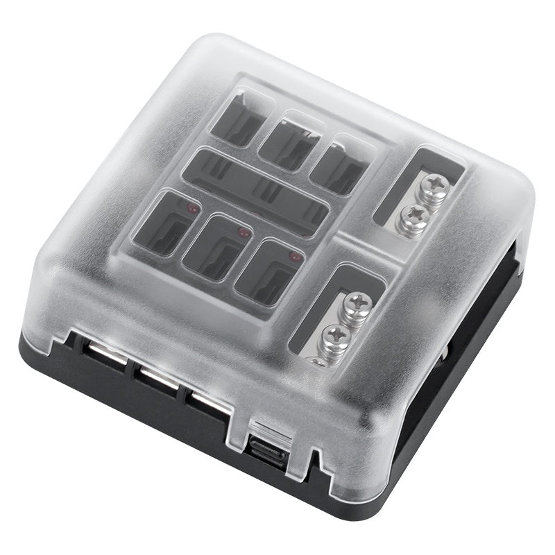 Bloc siguranțe auto cu 6 circuite de 19 mm, 32 V BEZ4015-6