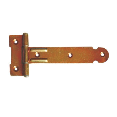 Balama alungită pentru uși și obloane P&P, zincată galben 118 mm