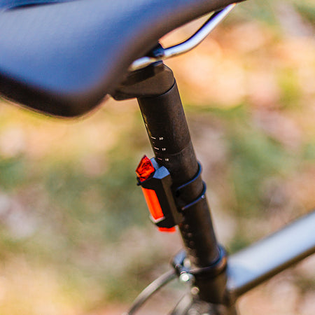 Set lumini bicicletă față-spate LED BLG-100, rezistent la stropire, Forever BIKE00014