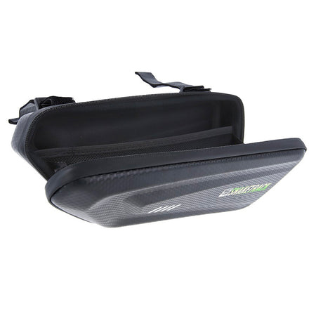Geantă bicicletă impermeabilă cu suport telefon, montaj pe cadru, negru Snake Track BIKE1100001