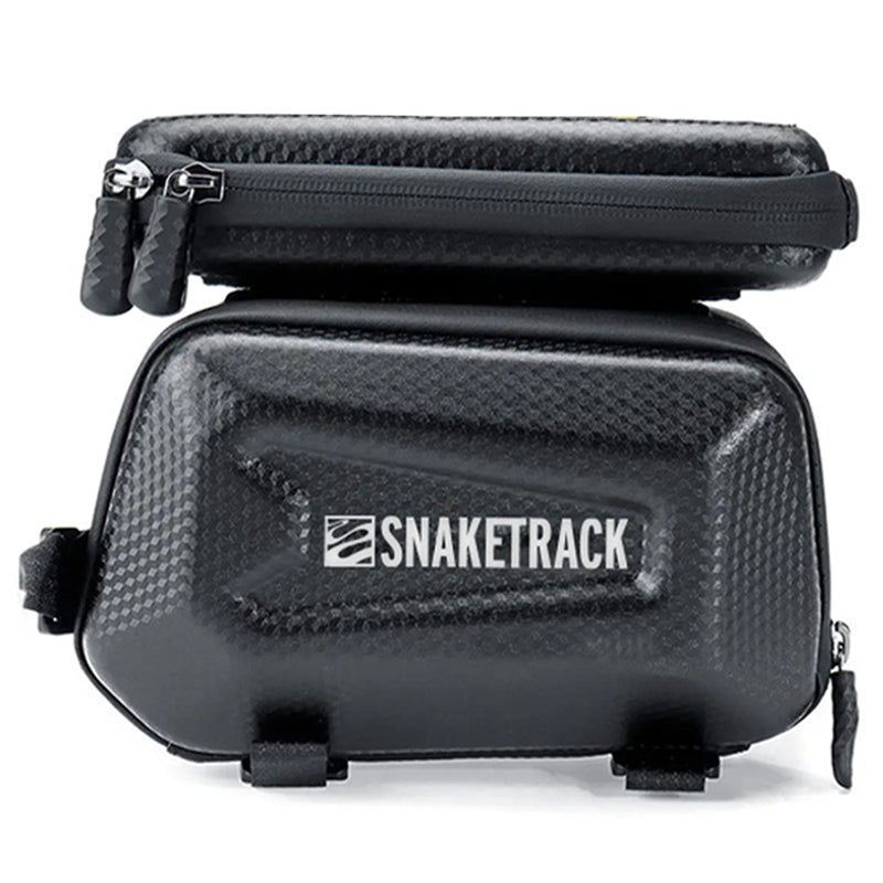 Geantă bicicletă cu suport pentru telefon, impermeabilă, IP54, Snake Track BIKE1100004