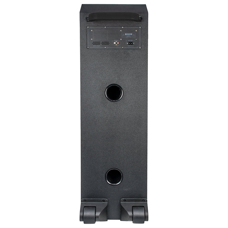 Boxă portabilă 2×10" Bluetooth/AUX/USB + microfon wireless UHF Ibiza Sound BOMBMASTER