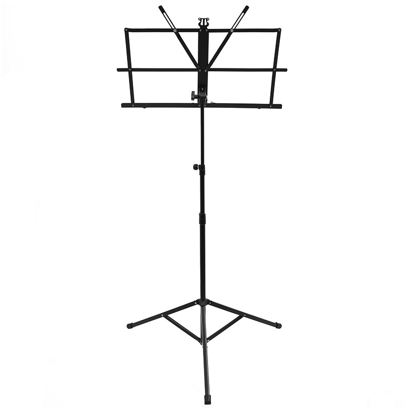 Suport partitură/tabletă reglabil 46 × 29 cm negru, blat rotativ BOOMUS1