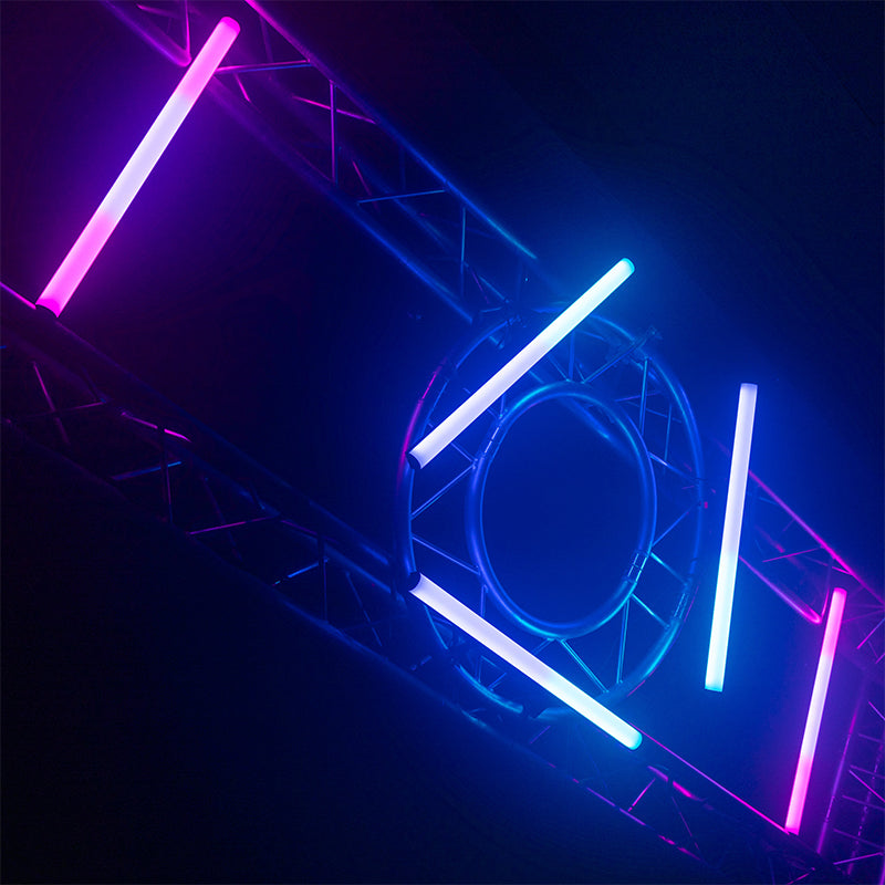Bară LED Neon cu 124 LED-uri, 8/14 canale DMX, BoomTone DJ BOONEONBAR