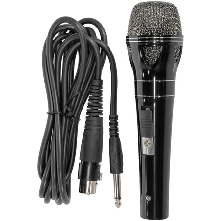 Set boxe LED 2×12" cu stative și microfon, USB/SD/BT, BoomTone DJ BOOPS212ALED