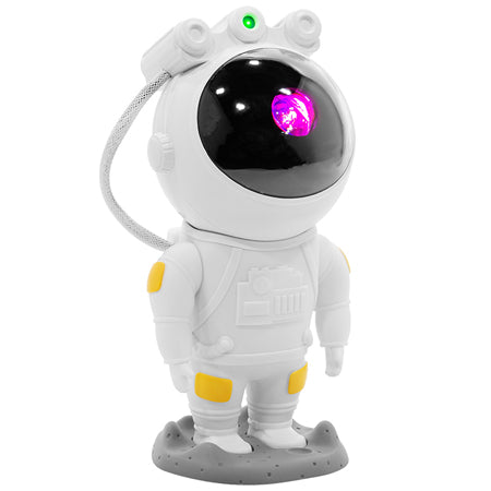Proiector laser galaxie astronaut, lampă noapte stele BoomTone DJ BOOSTARMAN