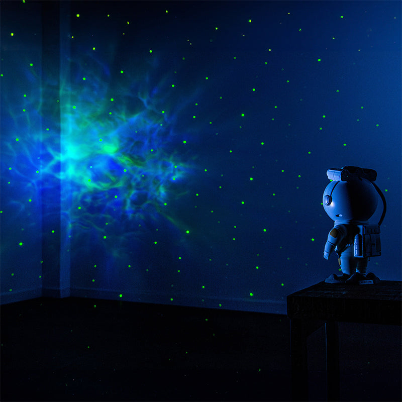Proiector laser galaxie astronaut, lampă noapte stele BoomTone DJ BOOSTARMAN