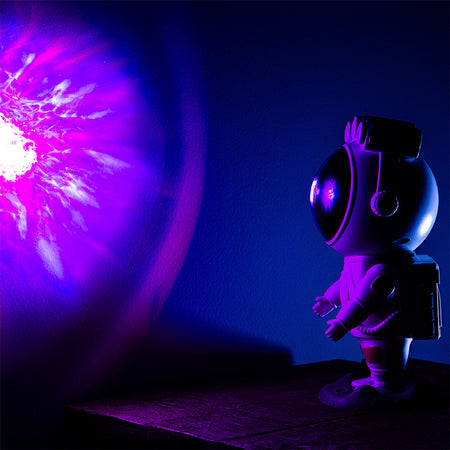 Proiector laser galaxie astronaut, lampă noapte stele BoomTone DJ BOOSTARMAN