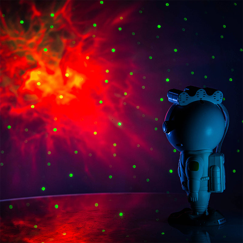 Proiector laser galaxie astronaut, lampă noapte stele BoomTone DJ BOOSTARMAN