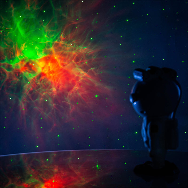 Proiector laser galaxie astronaut, lampă noapte stele BoomTone DJ BOOSTARMAN