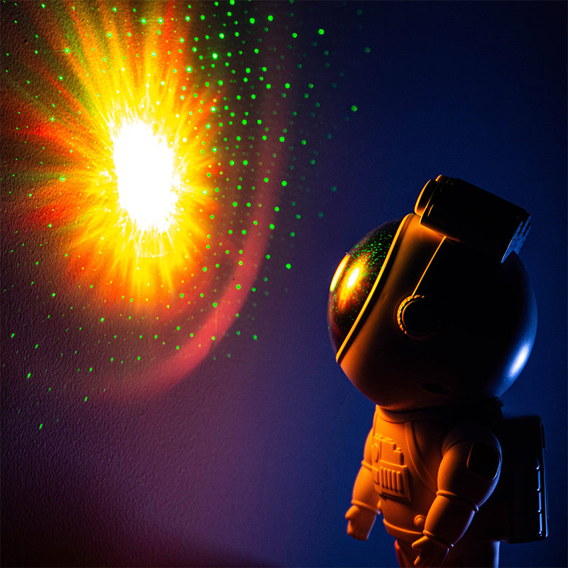 Proiector laser galaxie astronaut, lampă noapte stele BoomTone DJ BOOSTARMAN