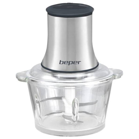 Chopper compact 1,5 l, 500 W, 2 viteze, sticlă, siguranță Beper BP102001