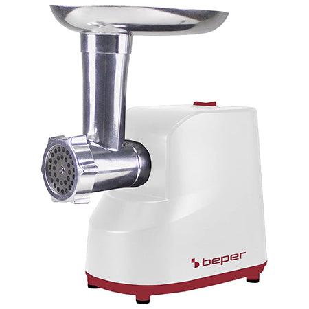Tocator carne electric cu storcator, 1200 W, 3 site, accesorii, Beper BP102200