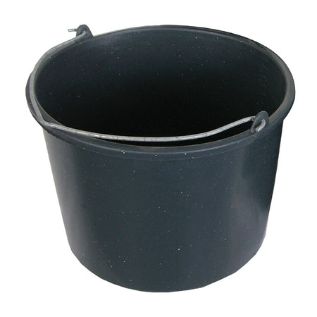 Găleată plastic cauciucată POLONIA cu mâner metalic