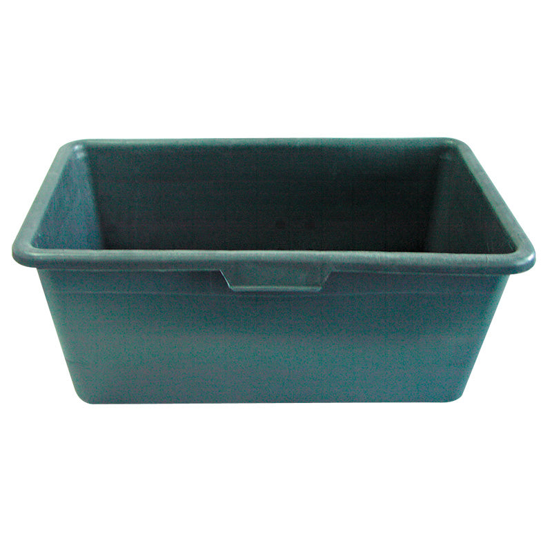 Cutie mortar dreptunghiulară POLONIA, plastic cauciucat, cu mânere