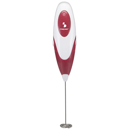 Mixer spumă lapte cu baterii și cap oțel Beper BP90349