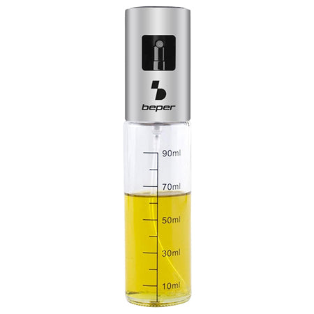 Pulverizator ulei și condimente lichide, flacon sticlă inox, 90 ml Beper BPC102SPE001