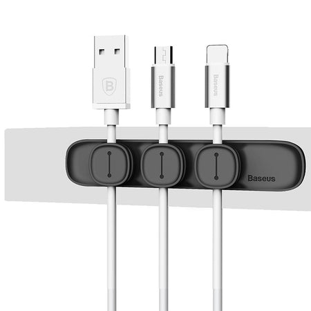 Organizator cabluri magnetic negru Baseus BRA007198