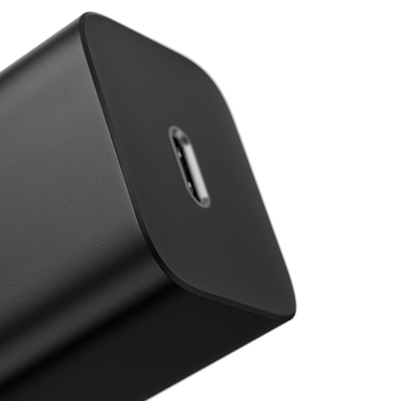 Încărcător rețea PD 20W 3A USB-C cu Lightning 1 m negru Baseus BRA010570