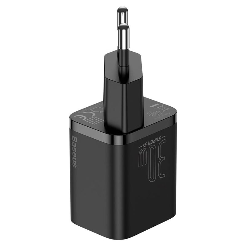 Încărcător rețea USB-C Super Fast Charge PD 30W negru Baseus BRA011819