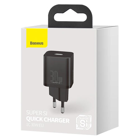 Încărcător rețea USB-C Super Fast Charge PD 30W negru Baseus BRA011819