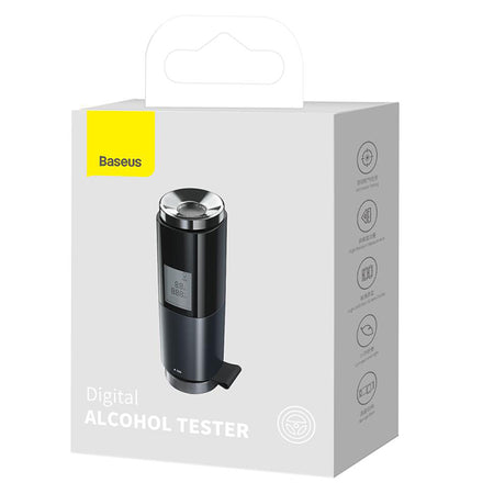 Tester digital alcool, afisaj LED, incarcare USB-C, Baseus BRA011825