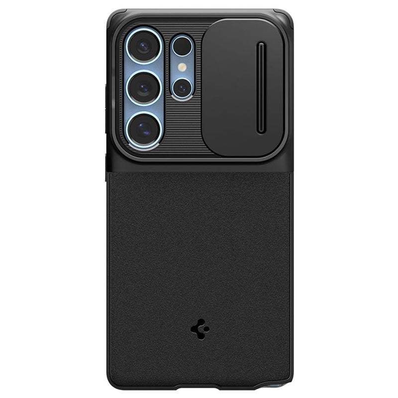 Husă protecție silicon Samsung S25 Ultra negru Optik Armor Baseus BRA014464