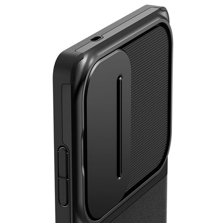 Husă protecție silicon Samsung S25 Ultra negru Optik Armor Baseus BRA014464