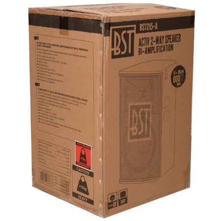 Boxa Activa 2 Cai 15"/38cm 600w Rms Clasa D
